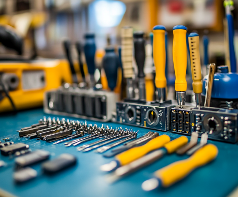 Photo of electronics technician tools